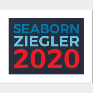 Seaborn Ziegler 2020 Election The West Wing Sam Seaborn Toby Ziegler Posters and Art